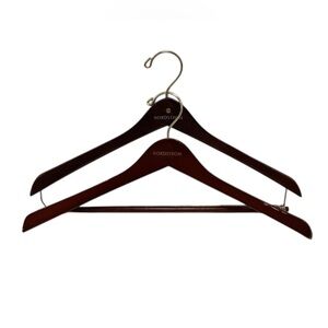 👠 Nordstrom Dark Brown Wooden Hangers